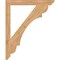 Ekena Millwork Olympic Slat Smooth Bracket, Western Red Cedar, 3 1/2"W x 36"D x 44"H BKT04X36X44OLY06SWR - alternate 3